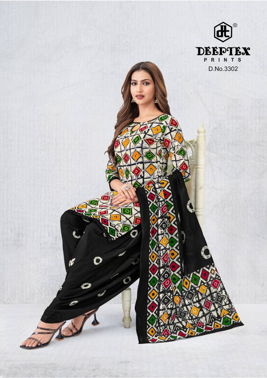Batik Plus Vol 33 Deeptex Prints Cotton Dress Material Wholesale Rate