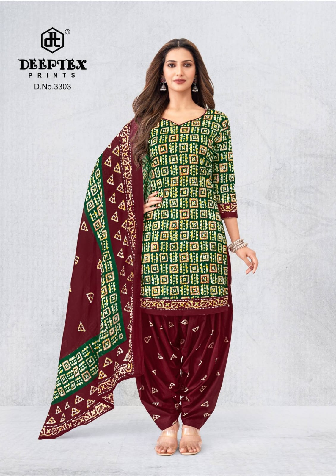 Batik Plus Vol 33 Deeptex Prints Cotton Dress Material Wholesale Rate