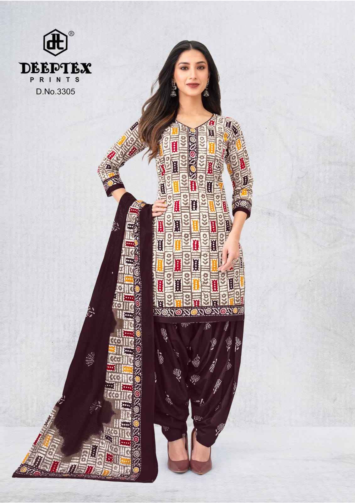 Batik Plus Vol 33 Deeptex Prints Cotton Dress Material Wholesale Rate