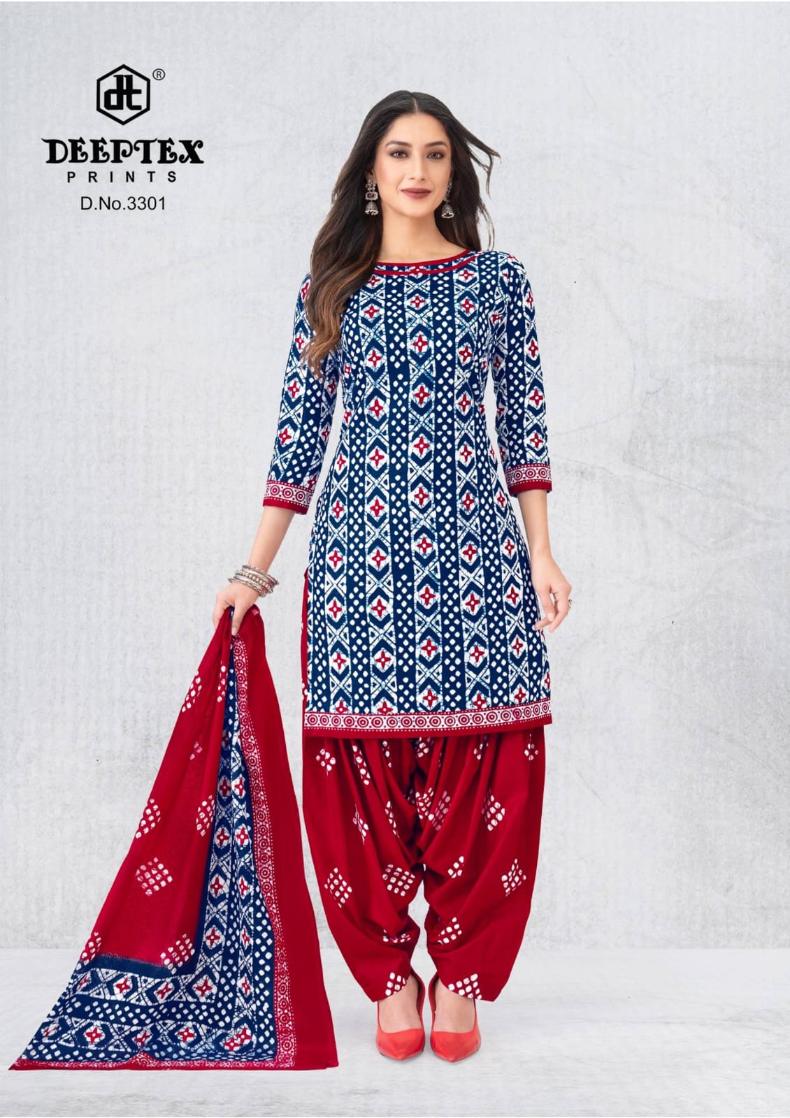 Batik Plus Vol 33 Deeptex Prints Cotton Dress Material Wholesale Rate