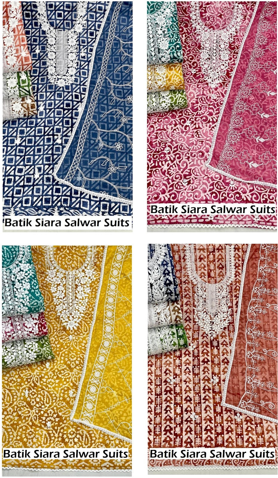 Batik Siara Cambric Salwar Suits Supplier Gujarat