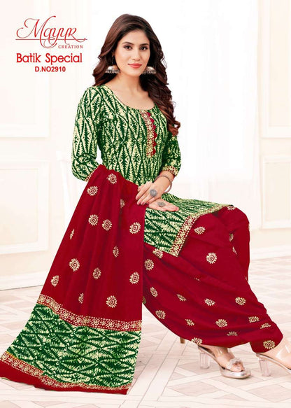 Batik Special Vol 29 Mayur Creation Cotton Dress Material Exporter India