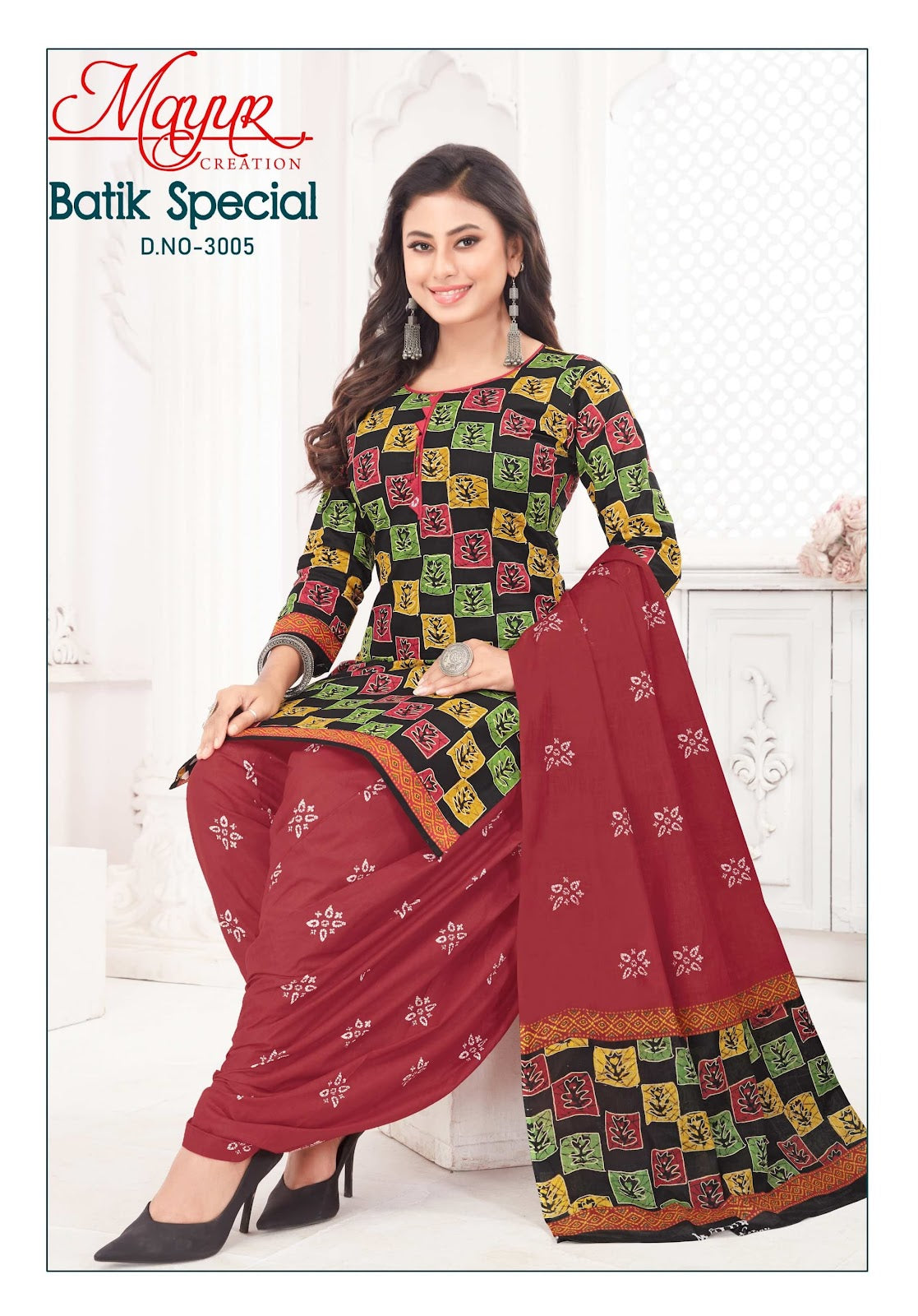 Batik Special Vol 30 Mayur Creation Cotton Dress Material Wholesaler Gujarat