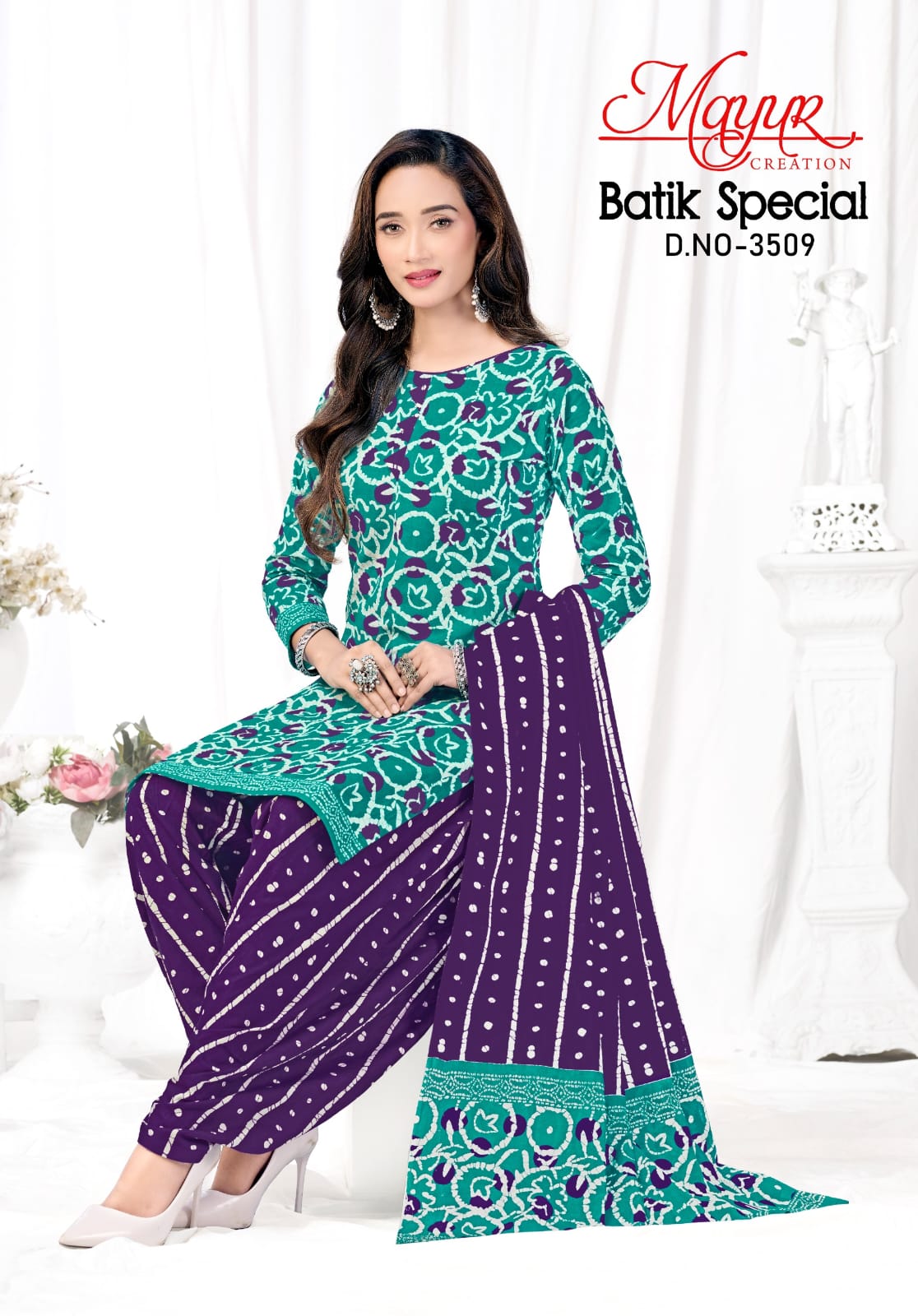 Batik Special Vol 35 Mayur Creation Cotton Dress Material Wholesale