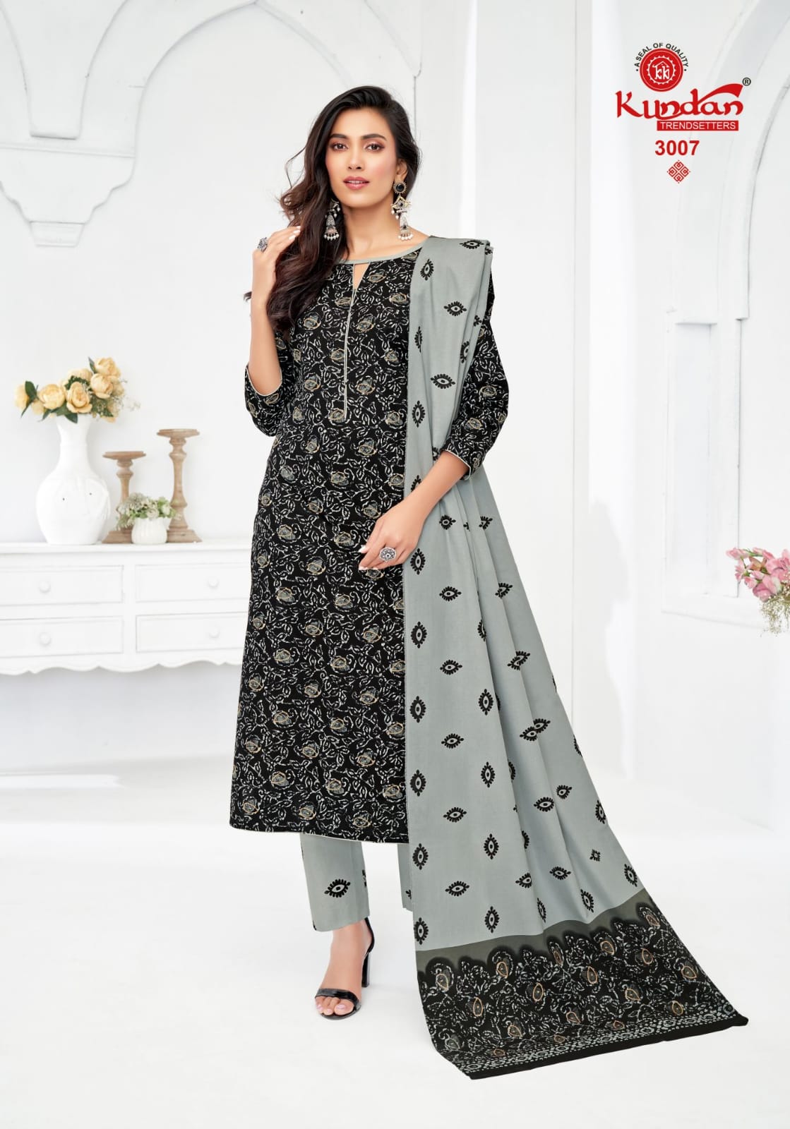 Batik Special Vol 3 Kundan Readymade Cotton Pant Suits Wholesaler Ahmedabad