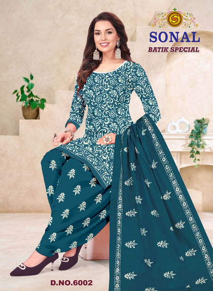 Batik Special Vol 6 Sonal Textile Cotton Dress Material Wholesaler