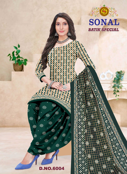 Batik Special Vol 6 Sonal Textile Cotton Dress Material Wholesaler