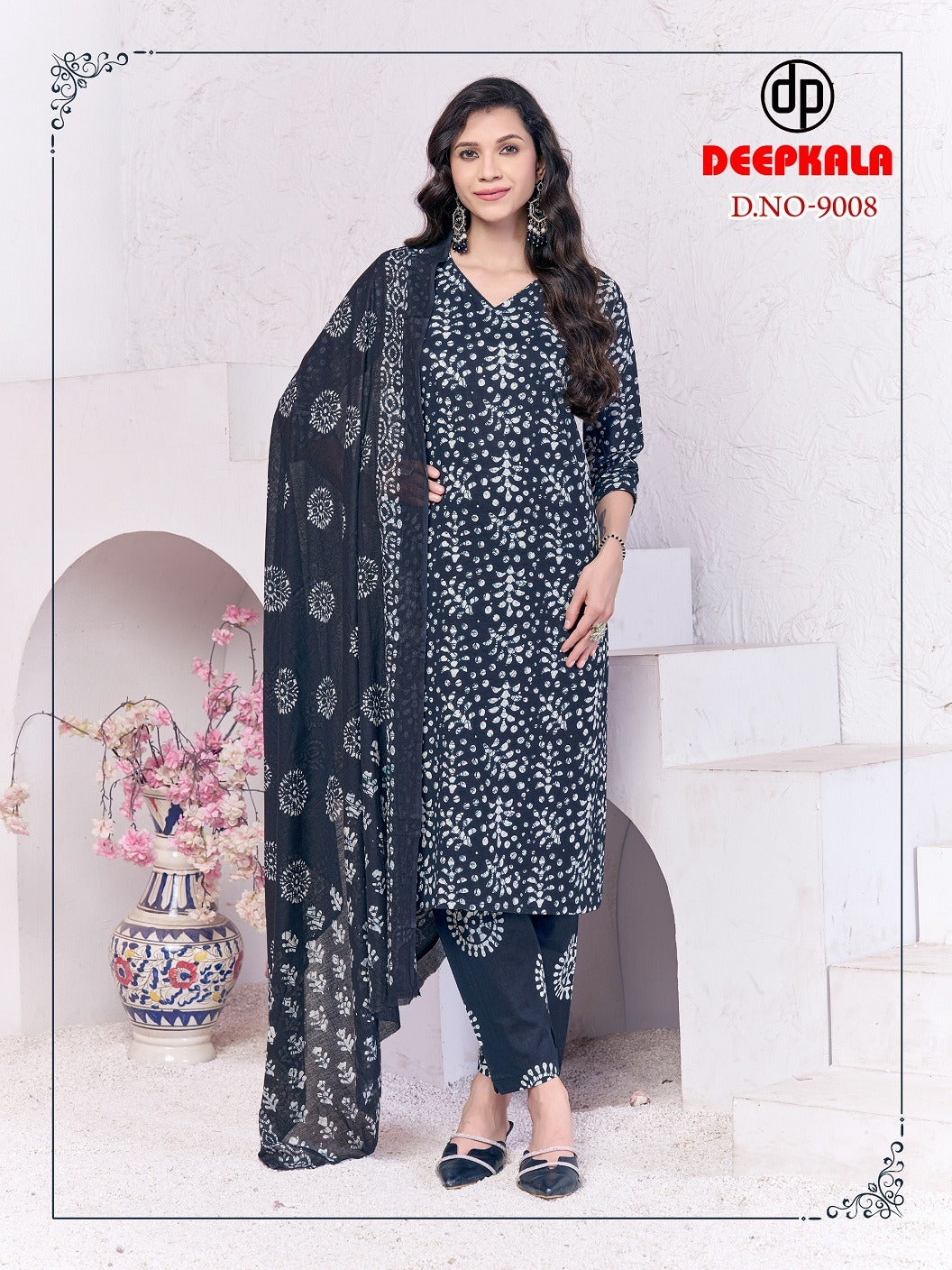Batik Special Vol 9 Deepkala Cotton Readymade Pant Style Suits Supplier Ahmedabad