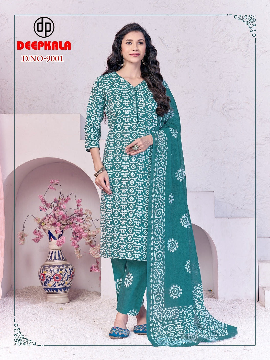 Batik Special Vol 9 Deepkala Cotton Readymade Pant Style Suits Supplier Ahmedabad