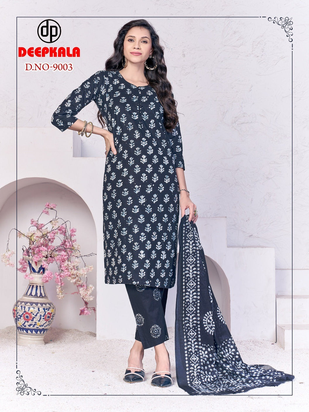 Batik Special Vol 9 Deepkala Cotton Readymade Pant Style Suits Supplier Ahmedabad