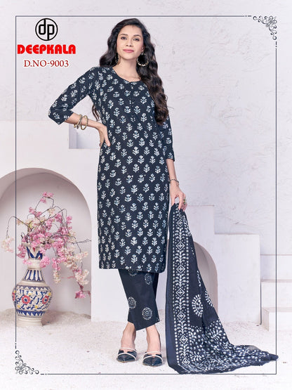 Batik Special Vol 9 Deepkala Cotton Readymade Pant Style Suits Supplier Ahmedabad
