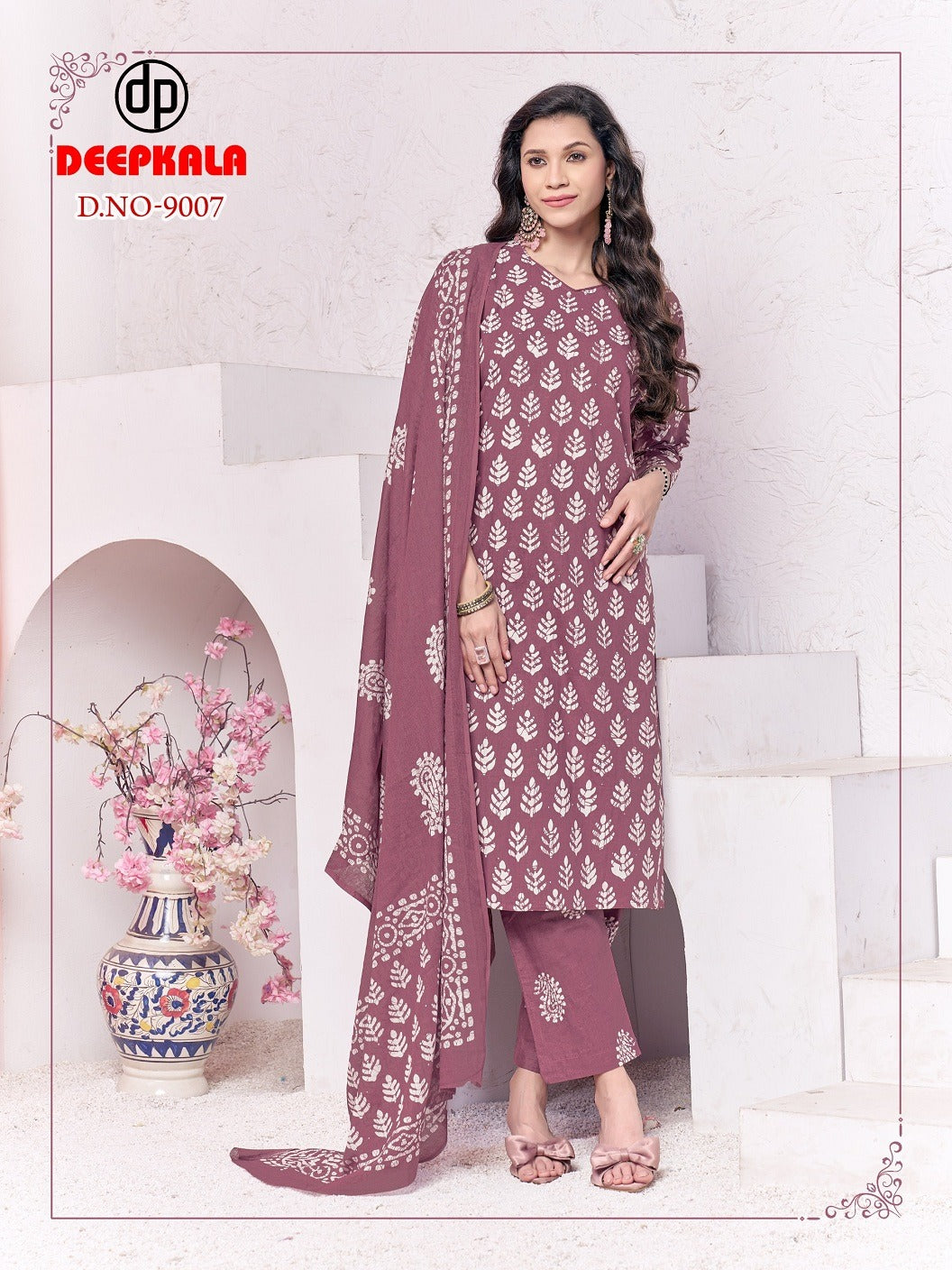 Batik Special Vol 9 Deepkala Cotton Readymade Pant Style Suits Supplier Ahmedabad