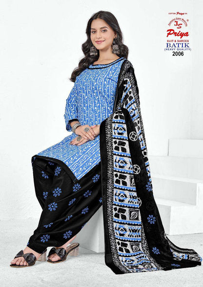 Batik Vol 2 Js Priya Cotton Dress Material Supplier Ahmedabad