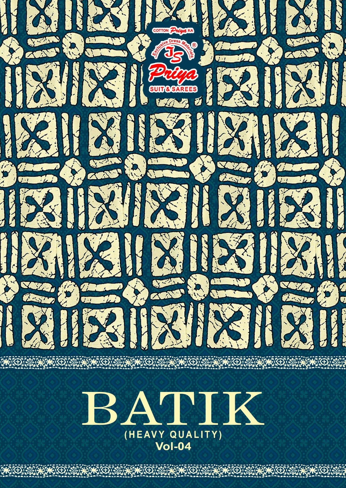 Batik Vol 4 Js Priya Poplin Readymade Cotton Patiyala Suits Manufacturer Ahmedabad
