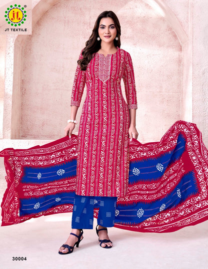 Batique Special Vol 30 Jt Cotton Dress Material Wholesale Price