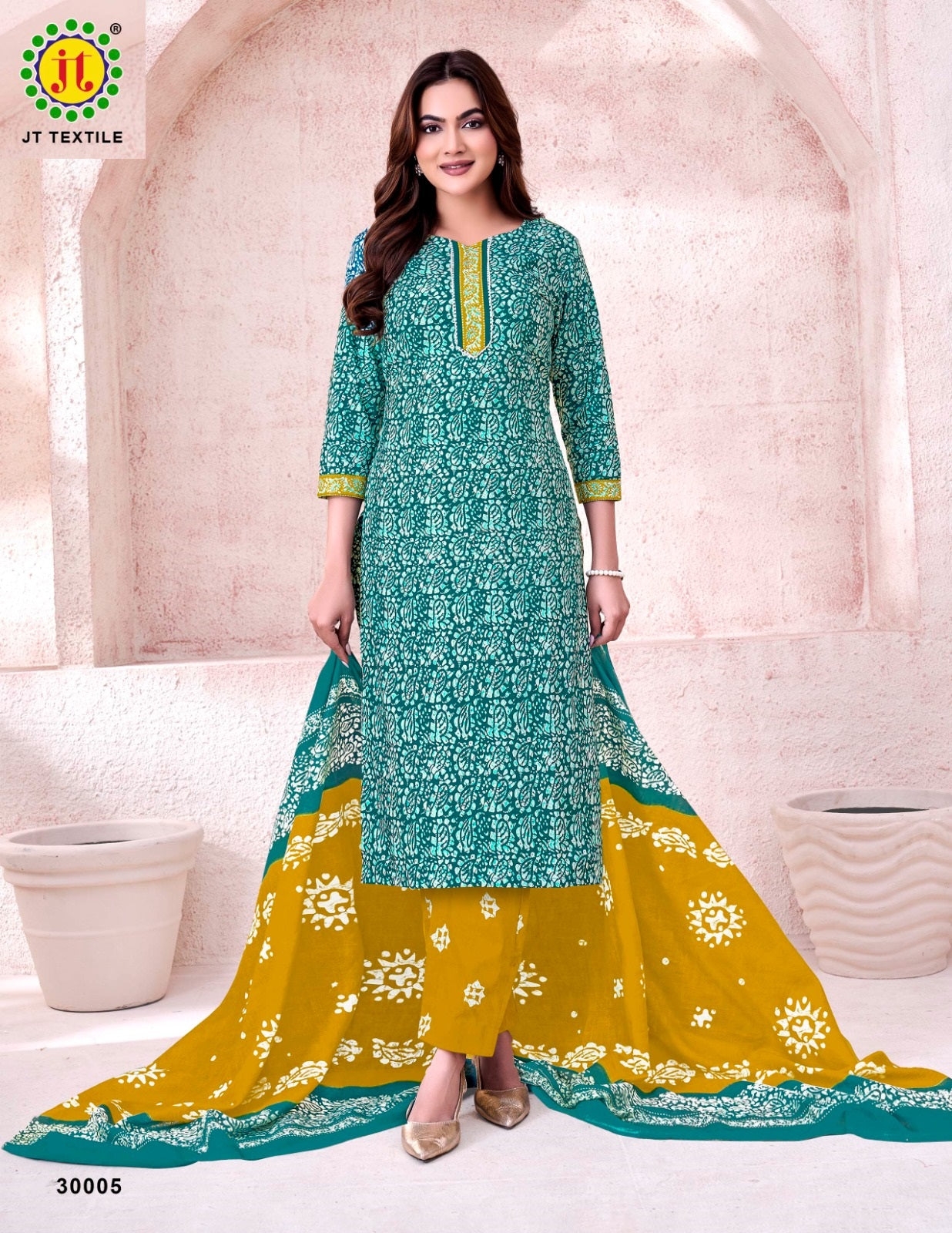 Batique Special Vol 30 Jt Cotton Dress Material Wholesale Price