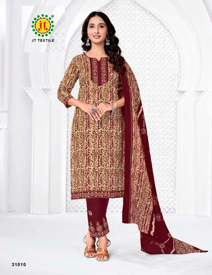 Batique Special Vol 31 Jt Cotton Dress Material Manufacturer