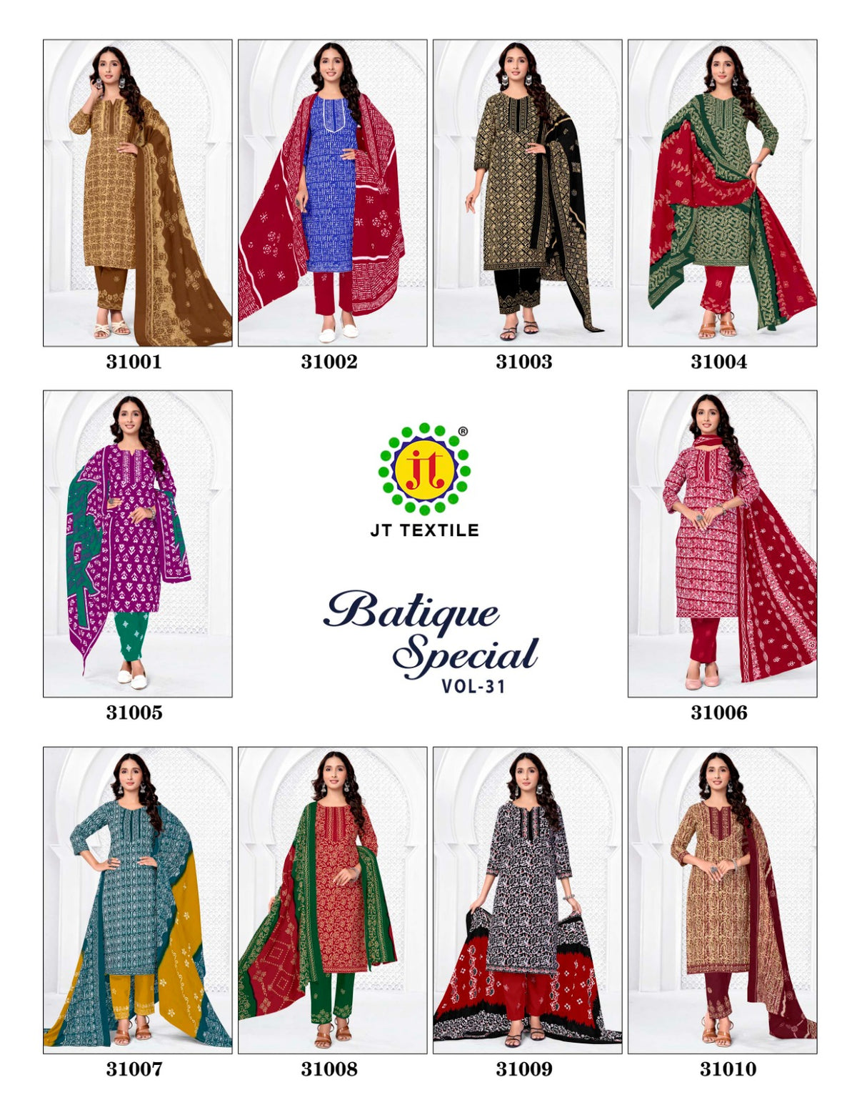 Batique Special Vol 31 Jt Cotton Dress Material Manufacturer
