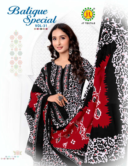 Batique Special Vol 31 Jt Cotton Dress Material Manufacturer