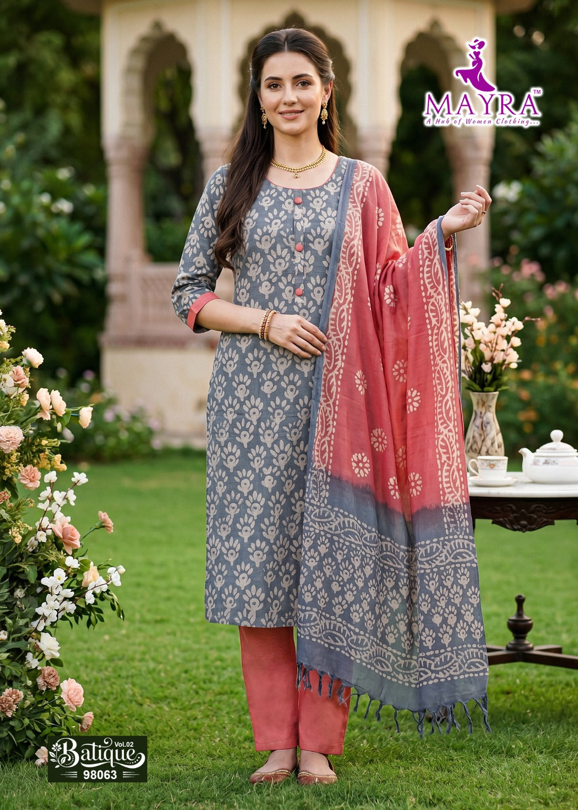Batique Vol 2 Mayra Readymade Cotton Pant Suits Wholesaler
