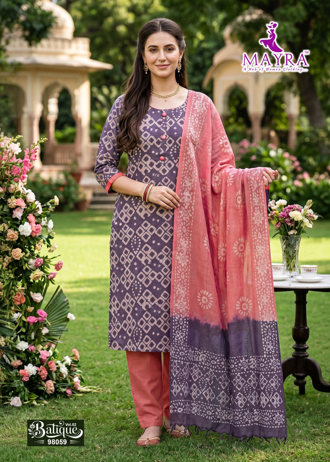 Batique Vol 2 Mayra Readymade Cotton Pant Suits Wholesaler