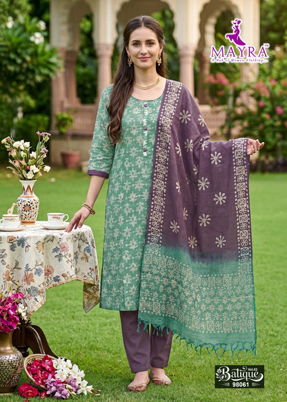 Batique Vol 2 Mayra Readymade Cotton Pant Suits Wholesaler