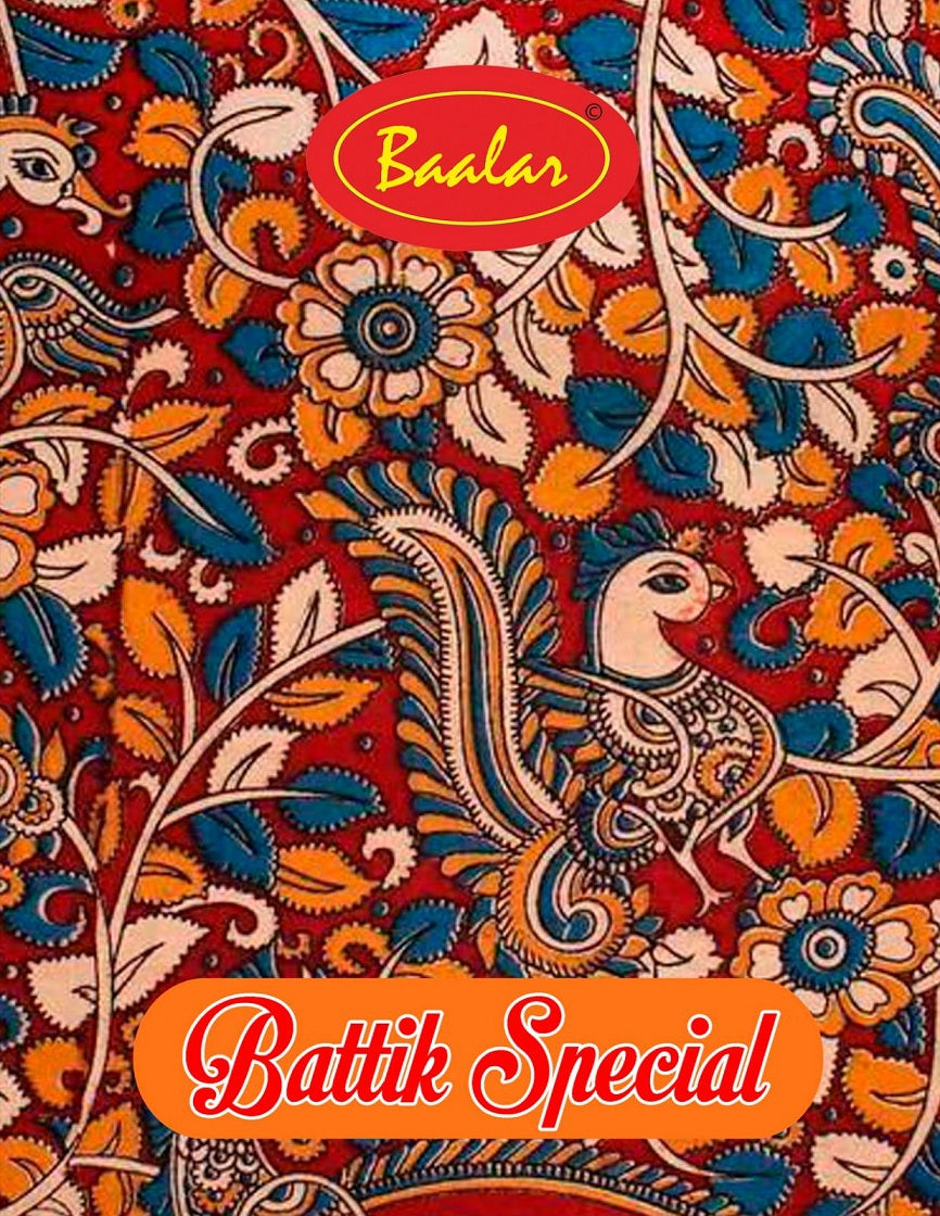 Battik Special Baalar Cotton Readymade Pant Style Suits Exporter India