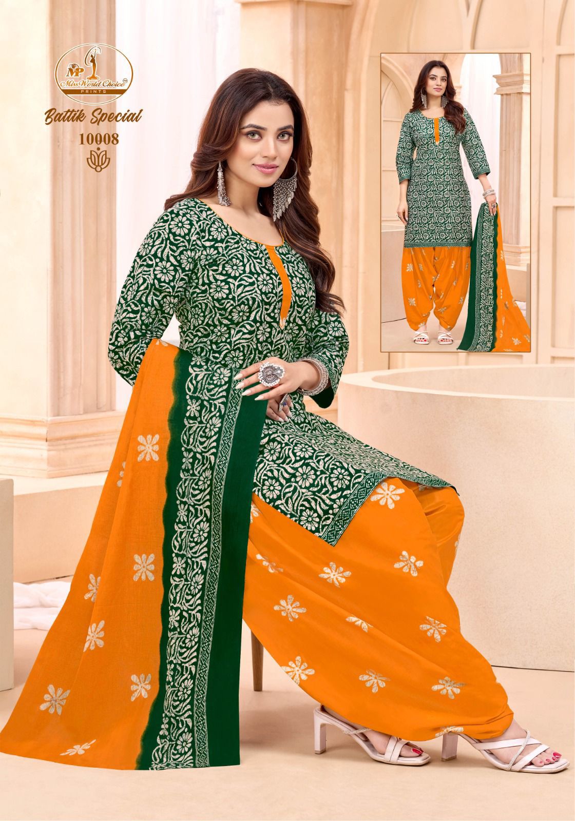 Battik Special Vol 10 Miss World Choice Cotton Dress Material Manufacturer