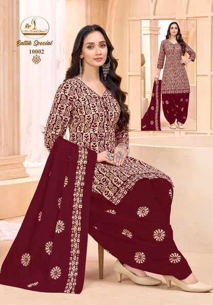 Battik Special Vol 10 Miss World Choice Cotton Dress Material Manufacturer