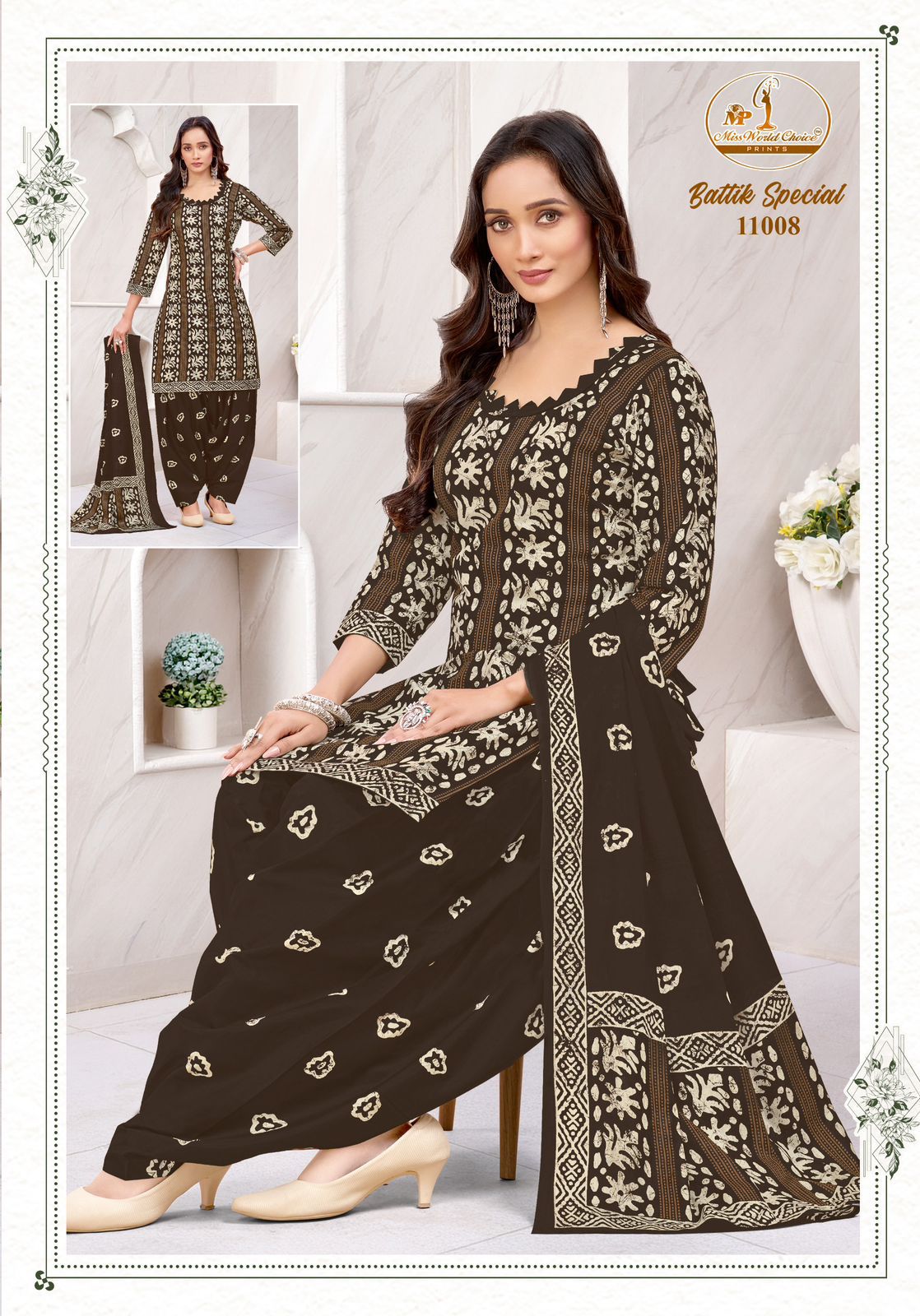 Battik Special Vol 11 Miss World Choice Cotton Dress Material Exporter