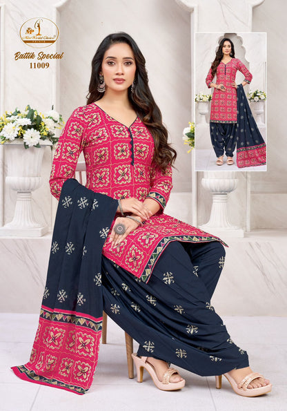 Battik Special Vol 11 Miss World Choice Cotton Dress Material Exporter