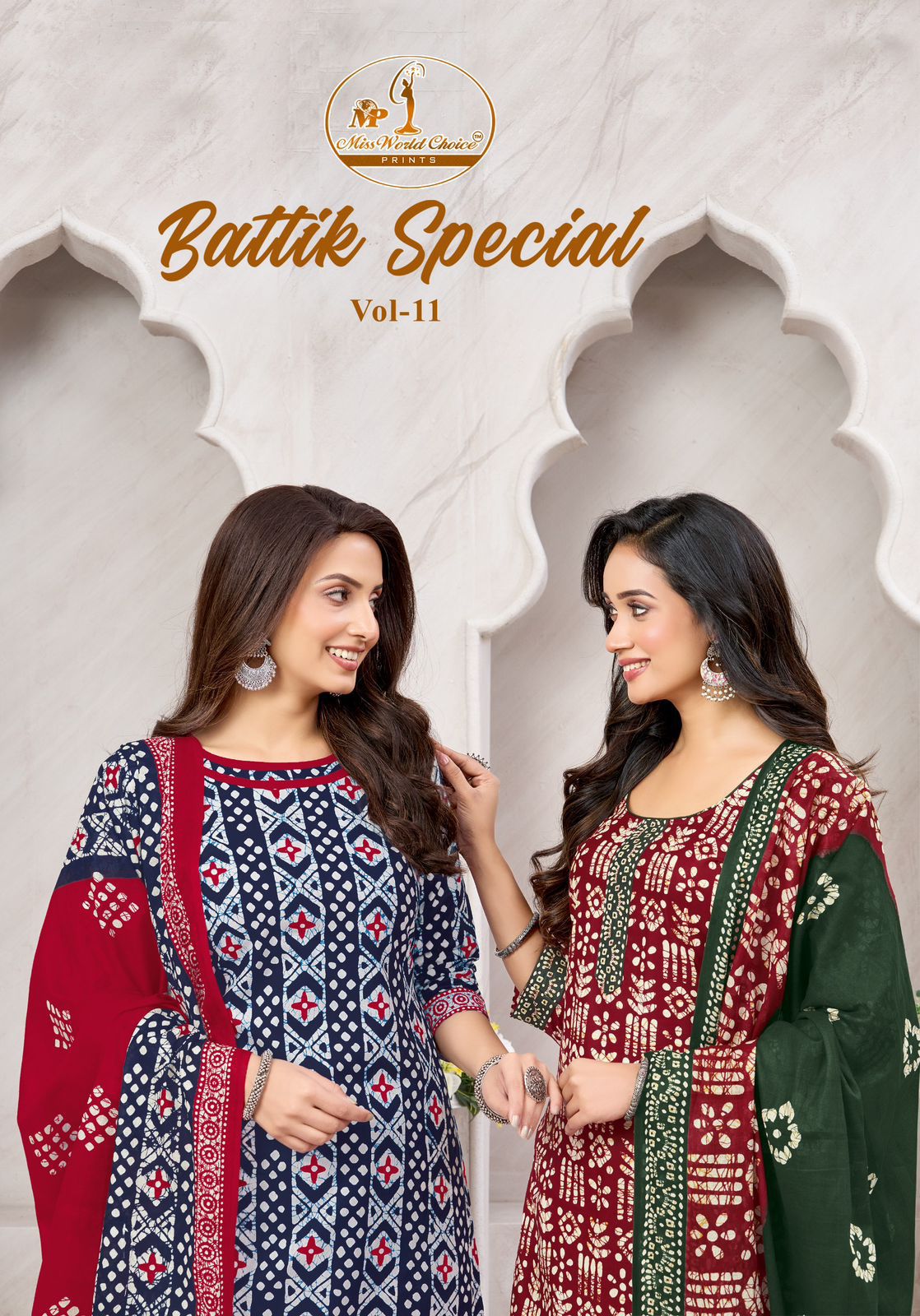 Battik Special Vol 11 Miss World Choice Cotton Dress Material Exporter