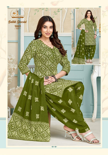 Battik Special Vol 9 Miss World Choice Cotton Dress Material Manufacturer Ahmedabad