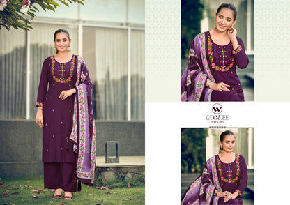Bawree Woodee Rayon Readymade Pant Style Suits Wholesaler Gujarat
