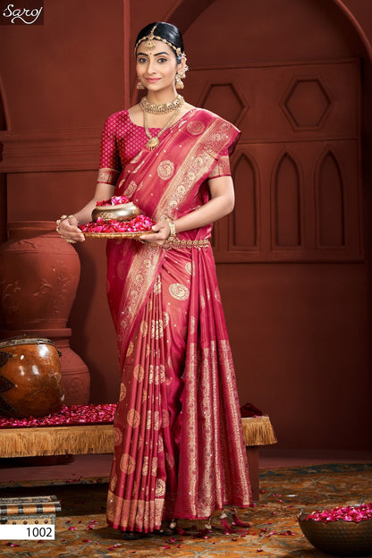 Bawri Satin Saroski Vol 2 Saroj Sarees Supplier Gujarat