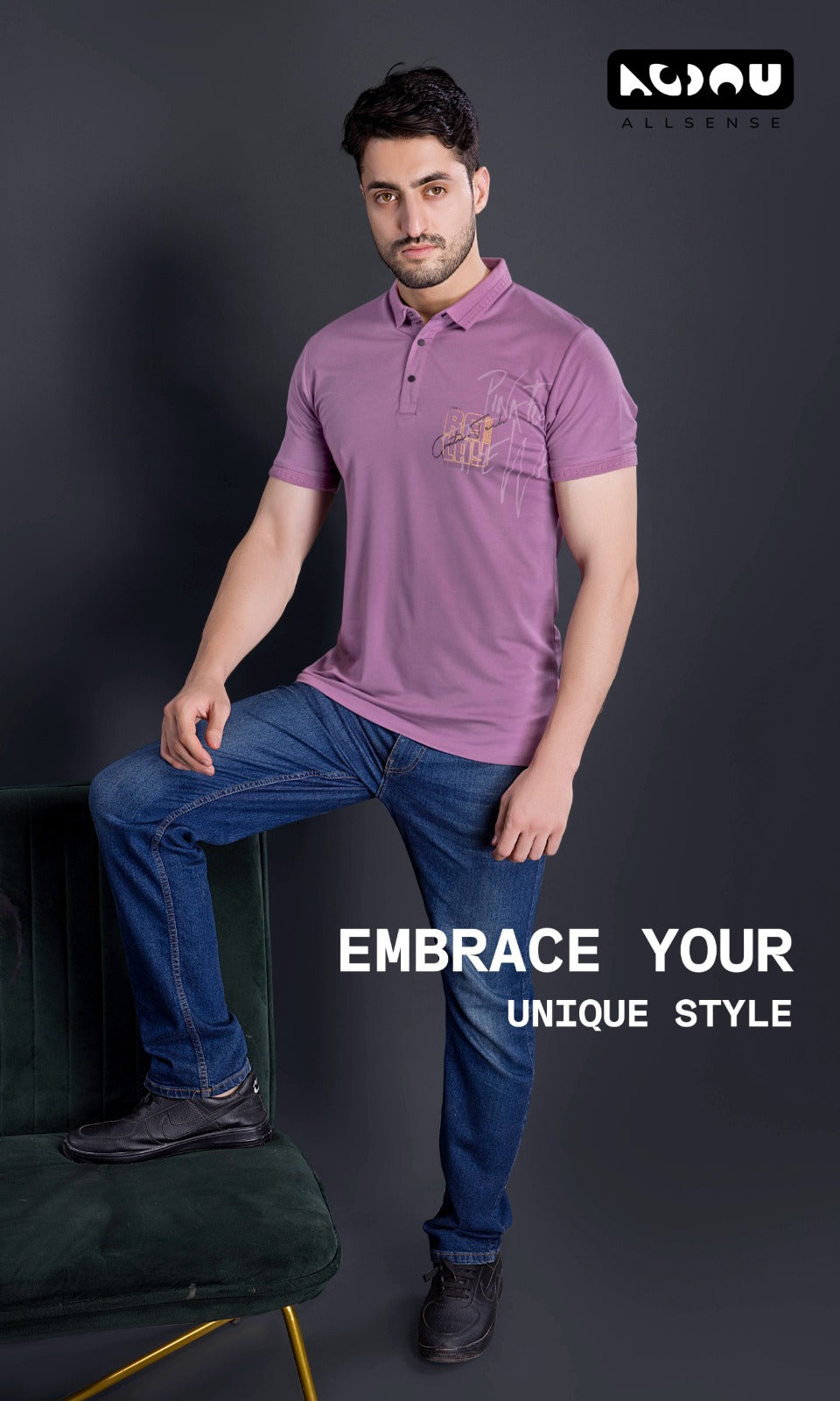 Be 434 Allsense Tencil Lycra Mens Tshirts Supplier India