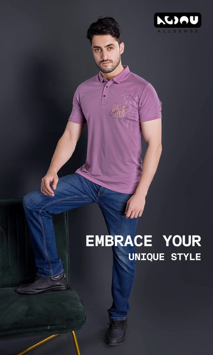 Be 434 Allsense Tencil Lycra Mens Tshirts Supplier India