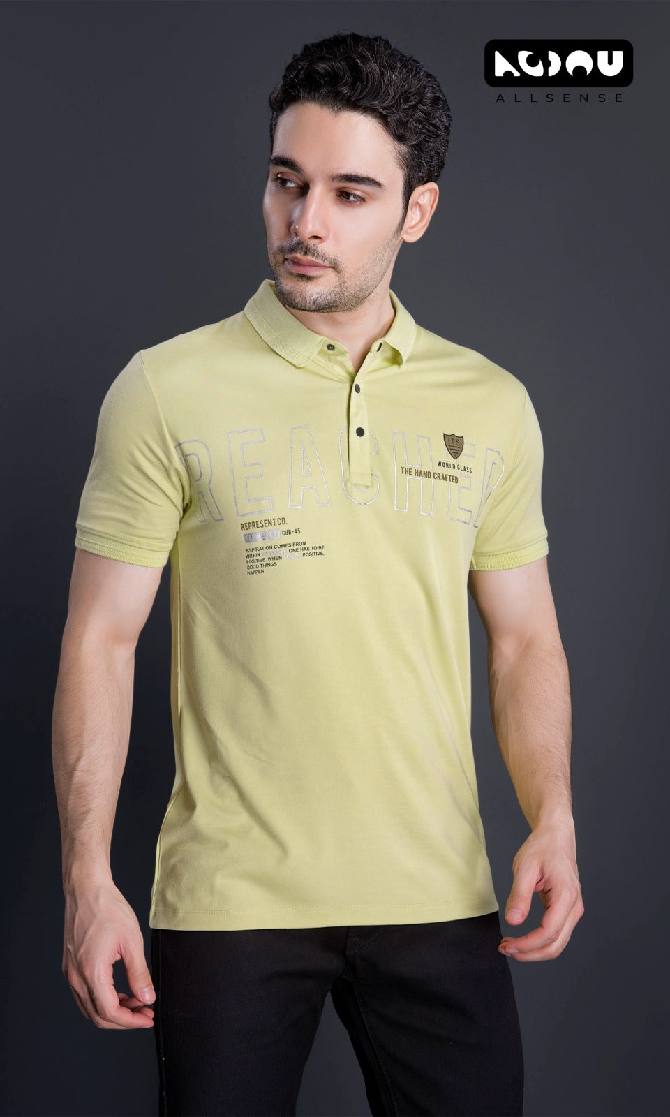 Be 434 Allsense Tencil Lycra Mens Tshirts Supplier India