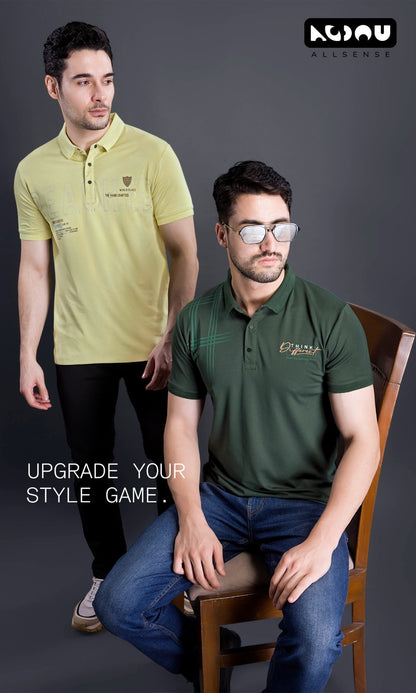 Be 434 Allsense Tencil Lycra Mens Tshirts Supplier India