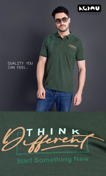 Be 434 Allsense Tencil Lycra Mens Tshirts Supplier India