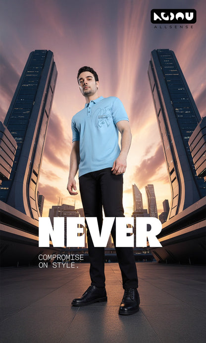Be 434 Allsense Tencil Lycra Mens Tshirts Supplier India