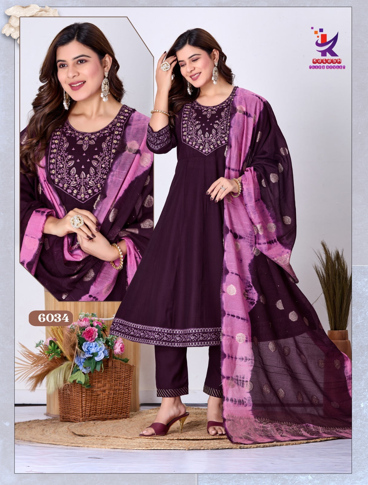 Be Happy Mlm Kalash Lifestyle Vertican Readymade Anarkali Suits Supplier Gujarat