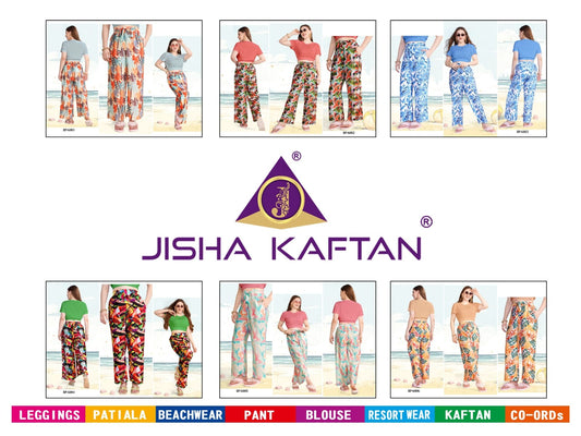 Beach Pant Vol 1 Jelite Silk Branded Palazzo Wholesaler India