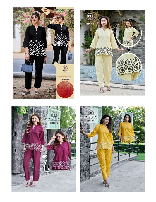 Beat The Heat Bl Cotton Co Ord Set Manufacturer Ahmedabad