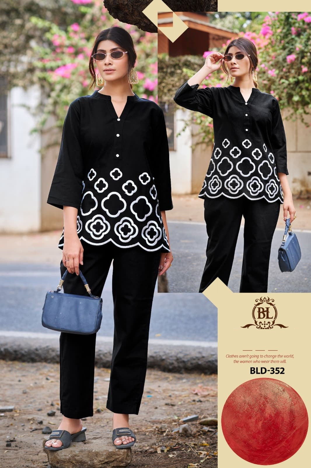 Beat The Heat Bl Cotton Co Ord Set Manufacturer Ahmedabad