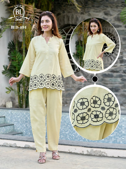 Beat The Heat Bl Cotton Co Ord Set Manufacturer Ahmedabad