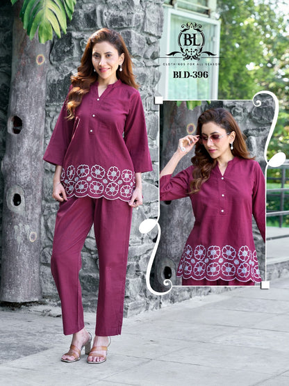 Beat The Heat Bl Cotton Co Ord Set Manufacturer Ahmedabad