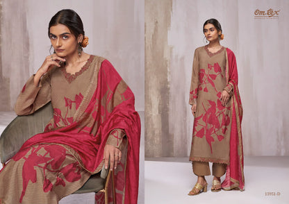Beatrice Omtex Russian Silk Pant Style Suits Wholesale Price