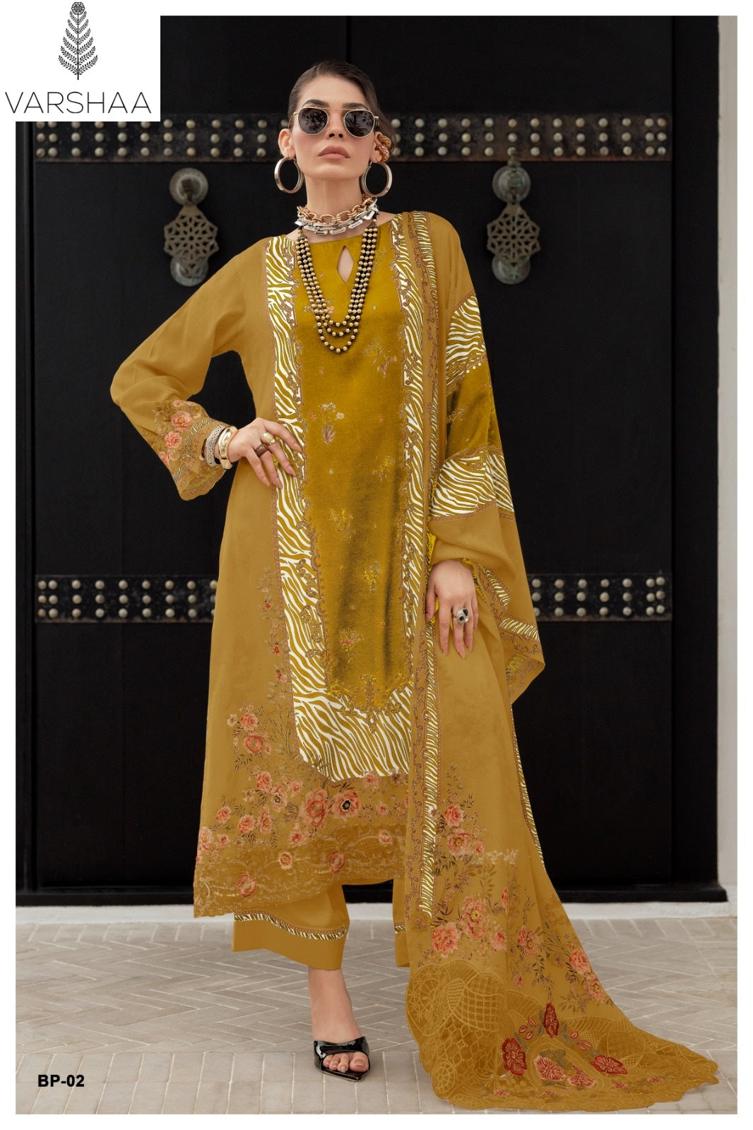 Beautiful People Vol 2 Varshaa Viscose Muslin Pant Style Suits Manufacturer Gujarat