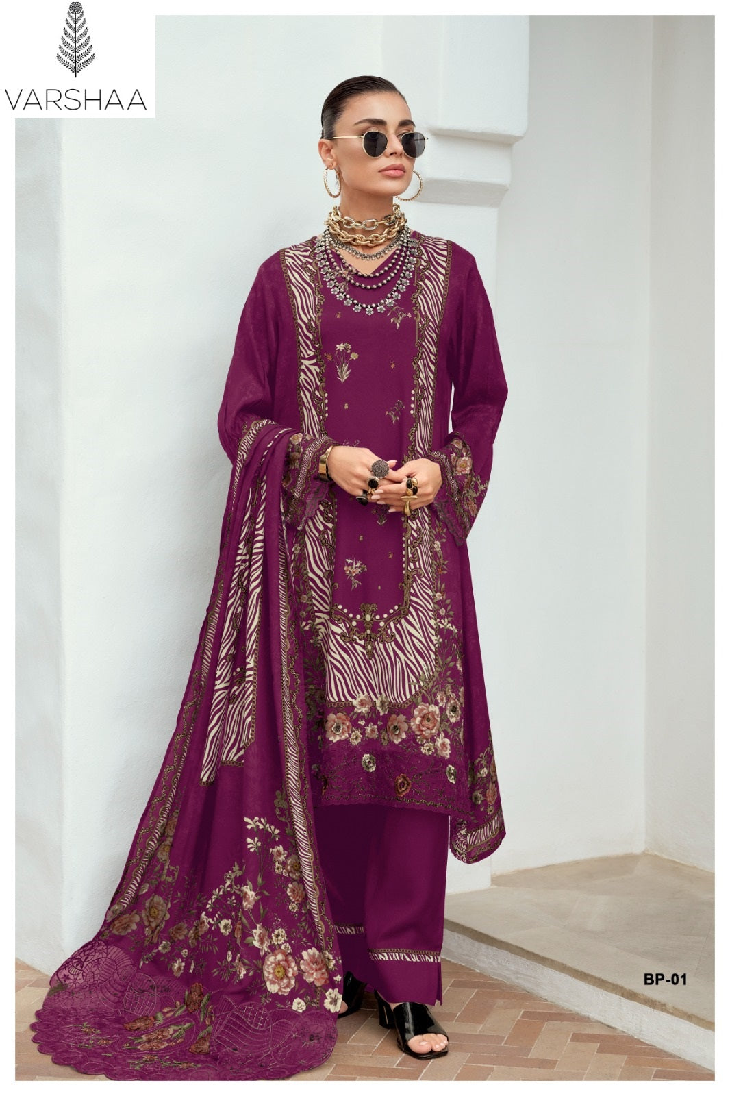 Beautiful People Vol 2 Varshaa Viscose Muslin Pant Style Suits Manufacturer Gujarat
